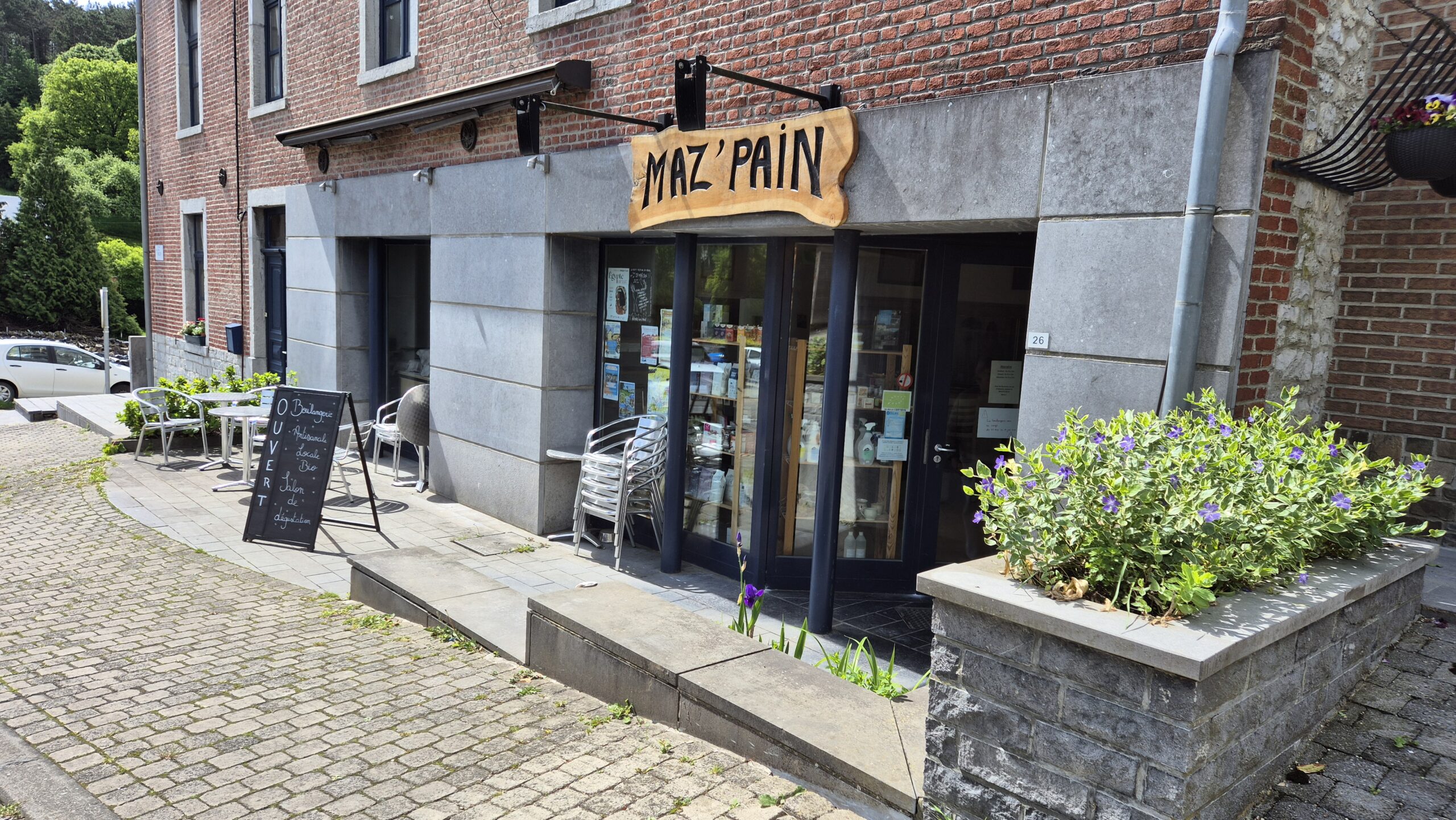 Le Maz'Pain à Mazée - Boulangerie bio rue Arthur Masson