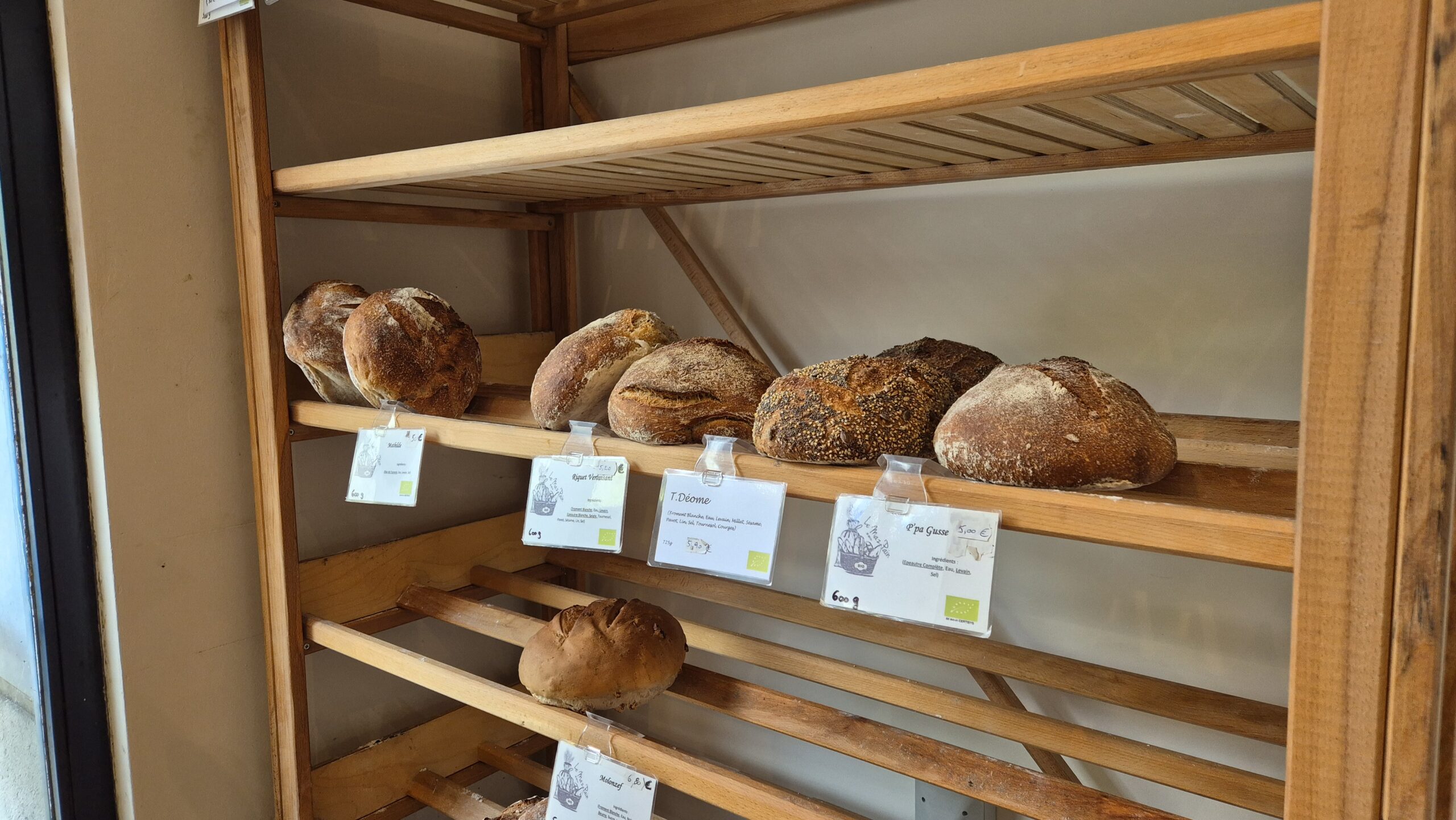 Pâtisseries bio maison - Le Maz'Pain à Mazée (Viroinval)