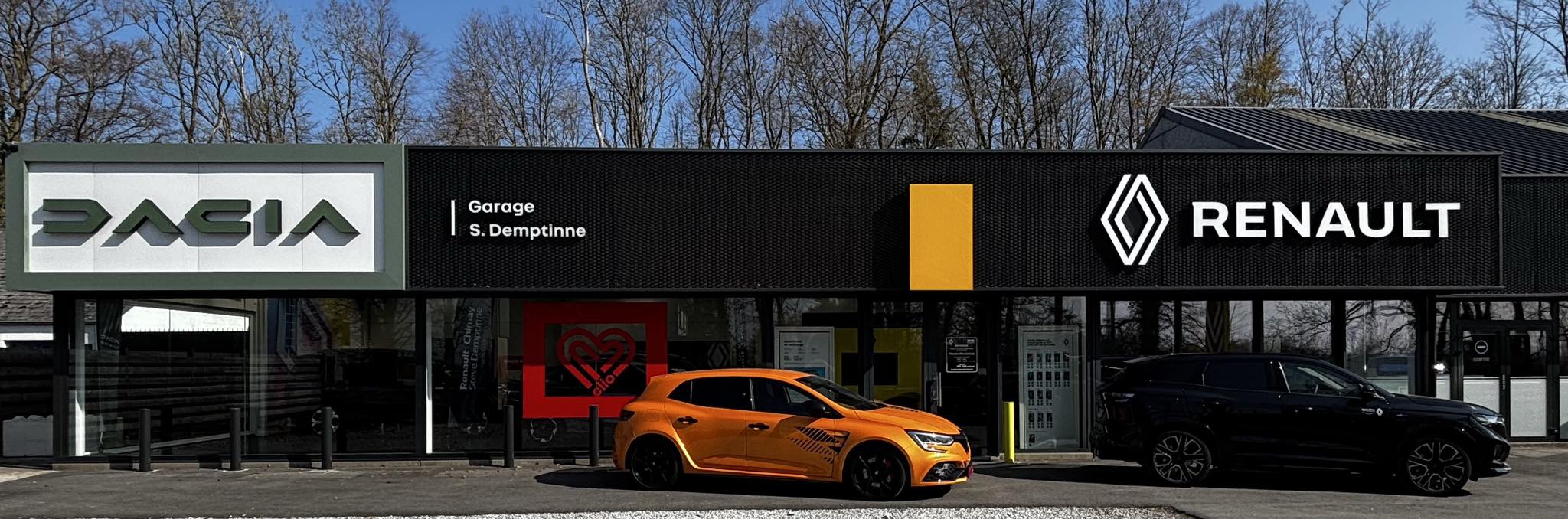 Garage à Chimay - GOG Garage Steve Demptinne, agent officiel Renault et Dacia (chaussée de Mons)