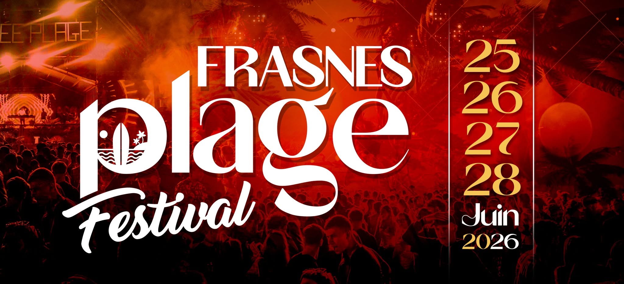 Soirée Plage Festival 2026 — Frasnes (Couvin)