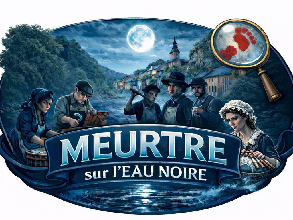 Meurtre sur l'Eau Noire — jeu d'enquête à Couvin
