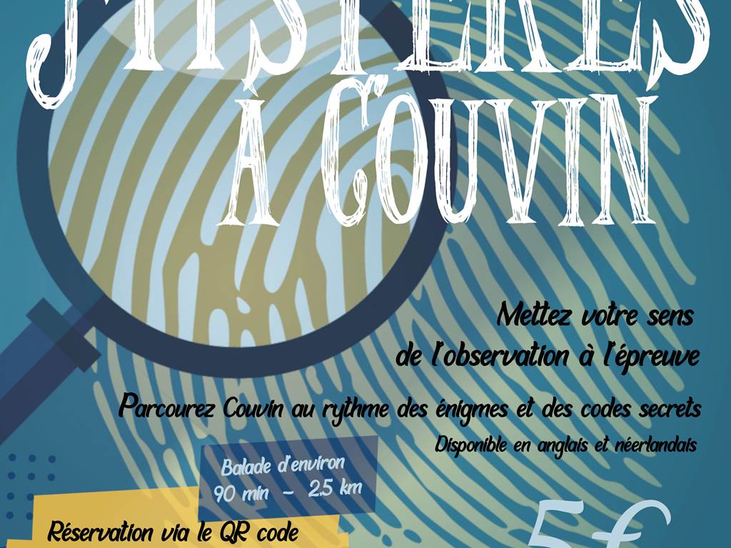 Mystères à Couvin — escape game de plein air