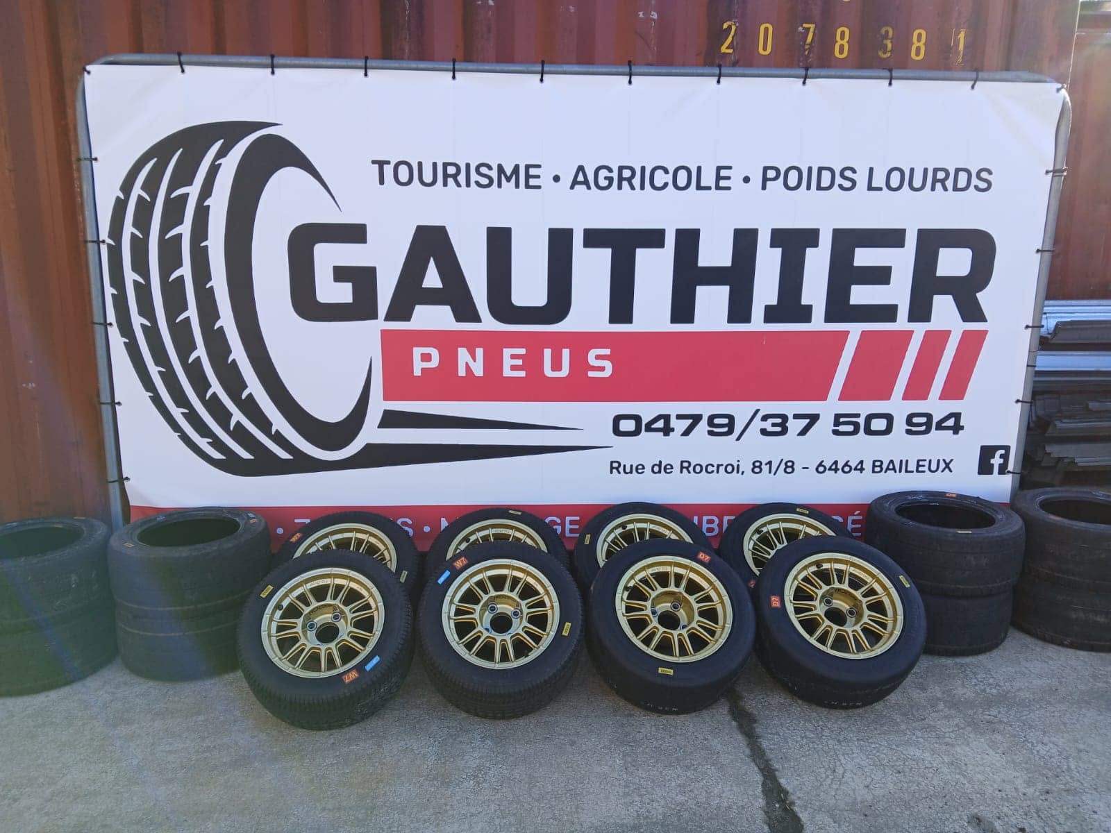 Pneus à Baileux - Gauthier Pneus, tourisme, agricole et poids lourd (Chimay)