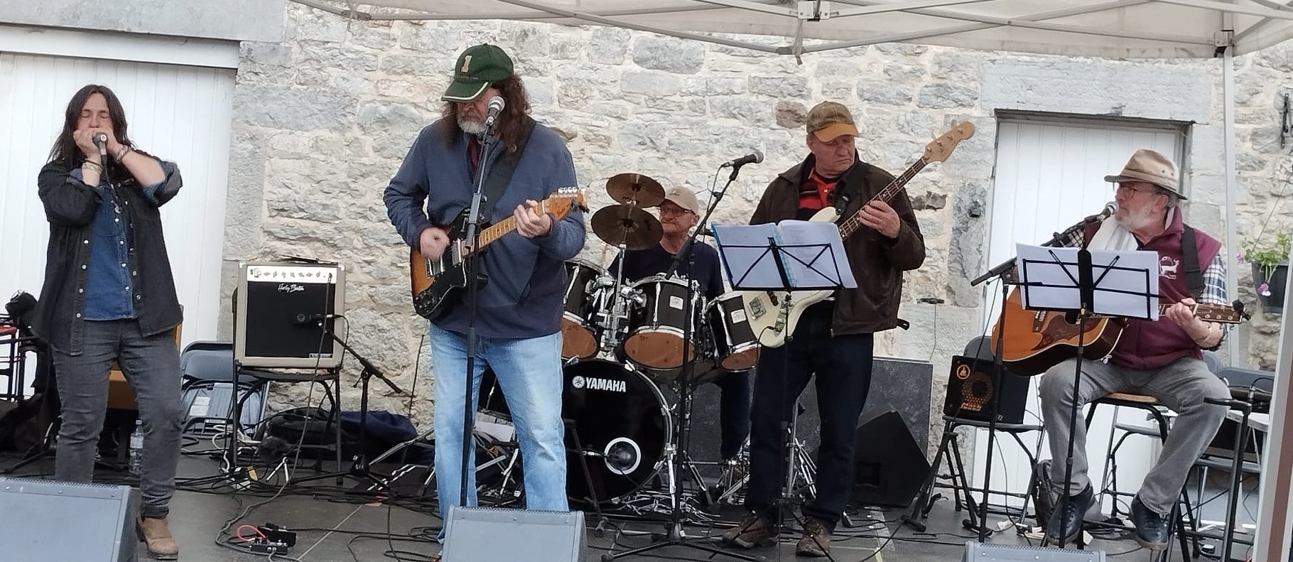 Archeo Blues Band en concert à Treignes