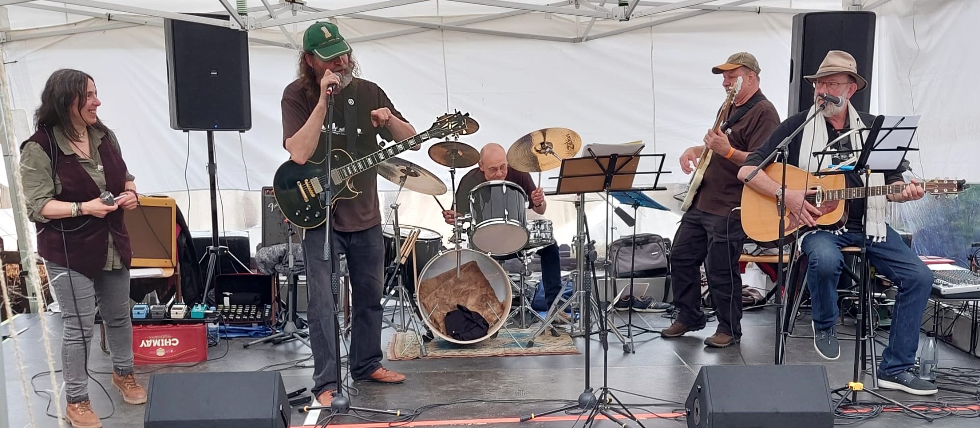 Concert au Musée du Malgré-Tout - Groupe de blues à Viroinval, Archeo Blues Band