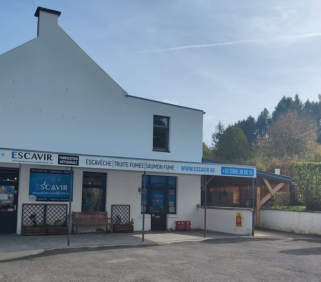 Le magasin Escavir - Poissonnerie à Olloy-sur-Viroin